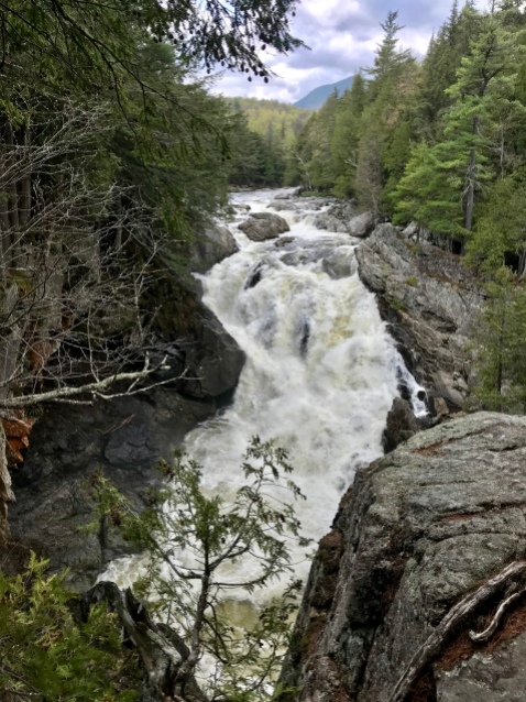 Waterfall along the Ausable River